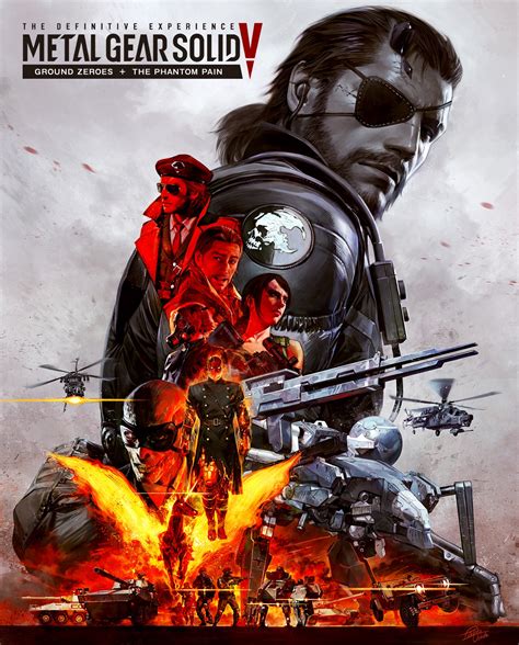 metal gear solid v poster box|mgsv poster.